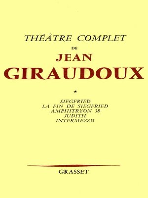 cover image of Théâtre complet T01